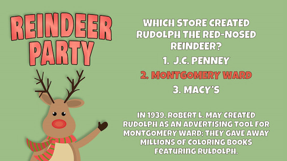 Reindeer Party image number null